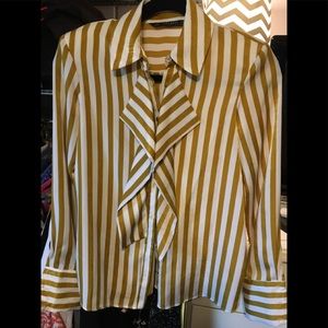 Brand New Zara Striped Blouse